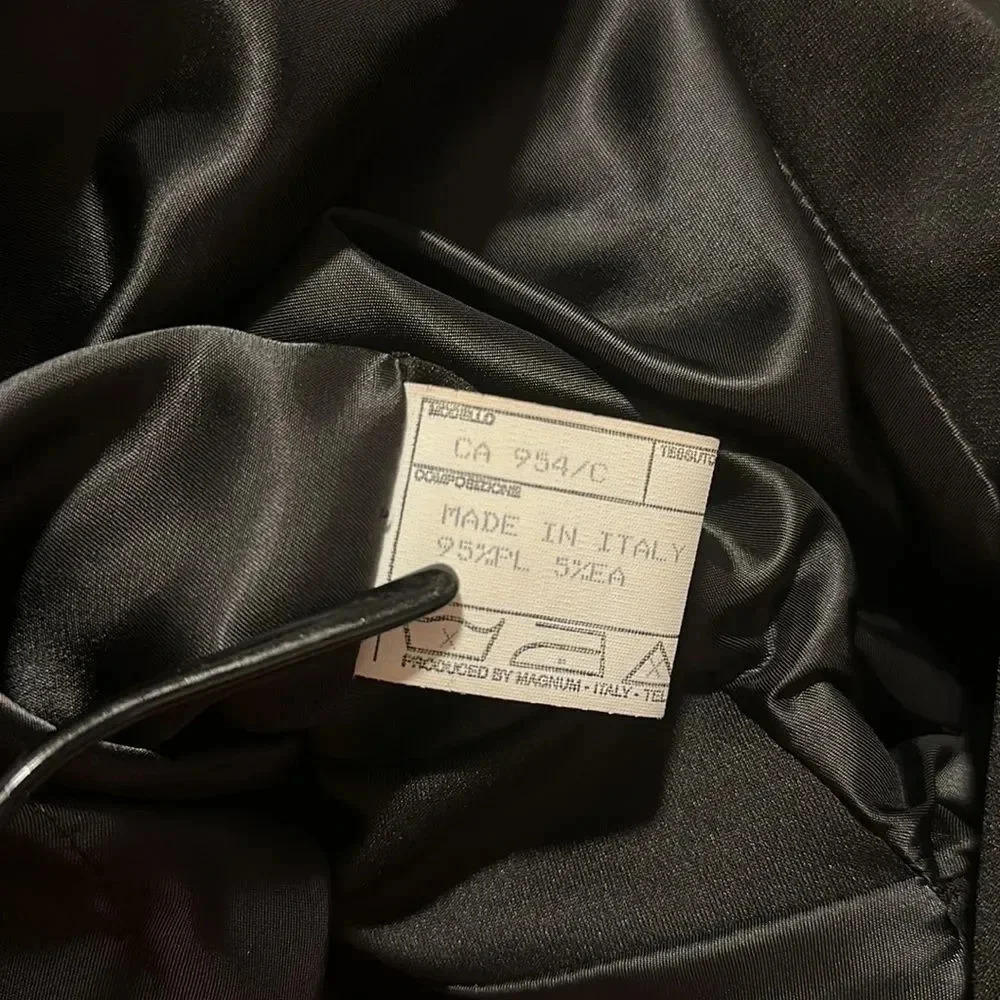 Nuovo Borgo Black Blazer Jacket 44/6 - Picture 9 of 14